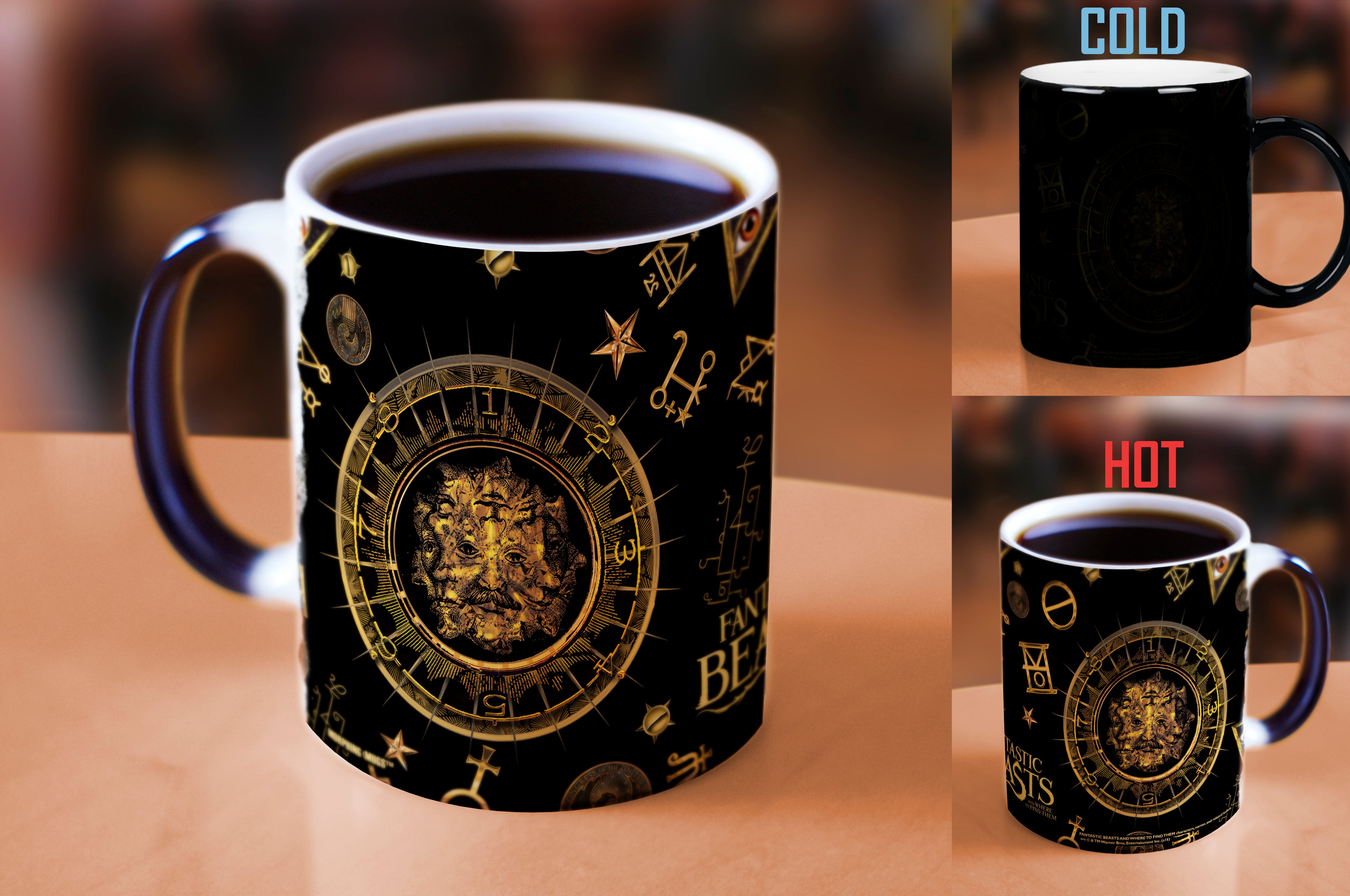 Fantastic Beasts and Where to Find Them (Symbol Pattern) Morphing Mugs® Heat-Sensitive Mug MMUG459